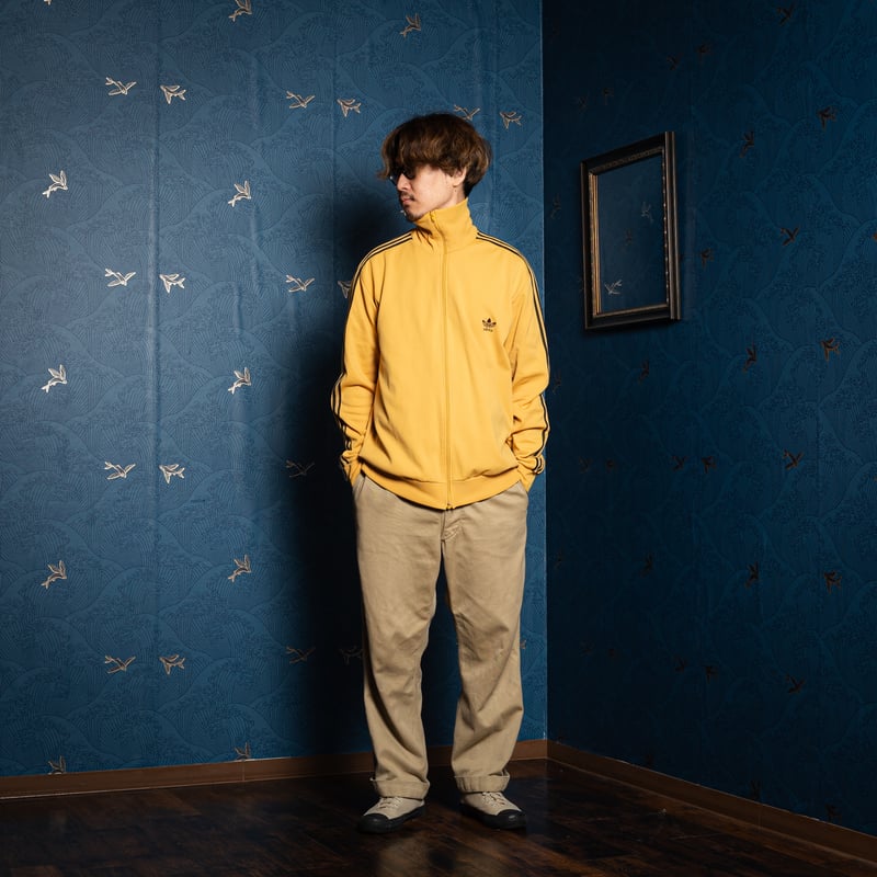 70s Vintage adidas Ventex Track Jacket Mustard