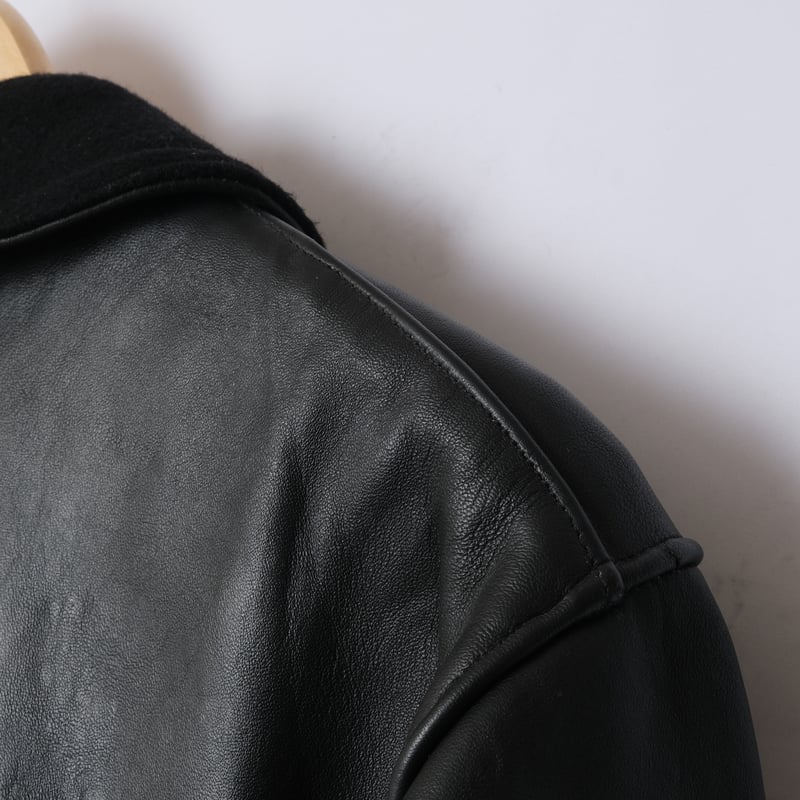 40s-50s French Vintage Leather Jacket (Corbusie 40s-50s French Vintage Leather Jacket (Corbusie