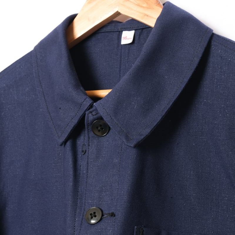 40s フレンチワークジャケット　メティス　AU MOLINEL 40-50s France Vintage Au Molinel Blue Metis Wor