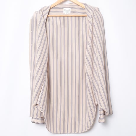 70s Turnbull&Asser Striped Silk Shirt（Made in England）