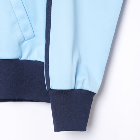 70-80s Vintage adidas Ventex Track Jacket Model First Light Blue× Navy（Made in France）