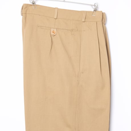 40s French Army FTEO Chino Trousers Size 86M Dead Stock