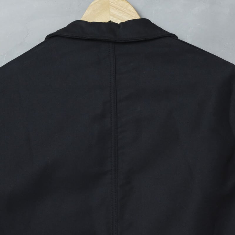 モンサンミッシェル　ブラックモールスキン 50‘s黒 48 デッドストック 50's LE MONT ST MICHEL BLACK MOLESKIN JACKET DEADSTOCK
