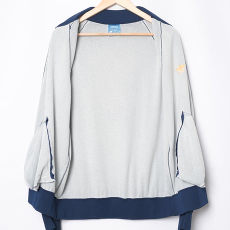 70s Vintage adidas Ventex ATP Track Jacket Navy (Made in France)