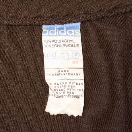 70-80s Vintage adidas GEORG SCHWAHN Button Knit Jacket (Made in West Germany)