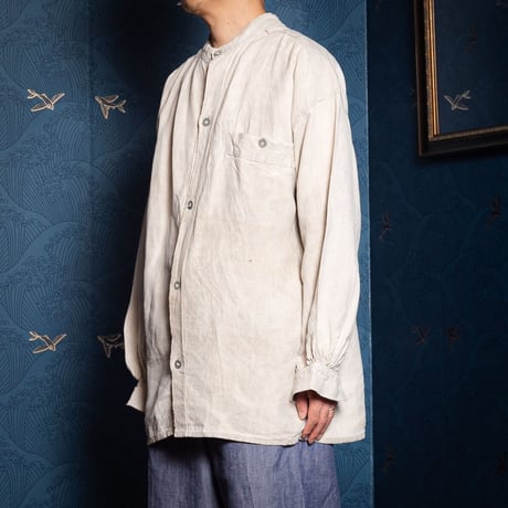 French Army Linen Bourgeron Jacket