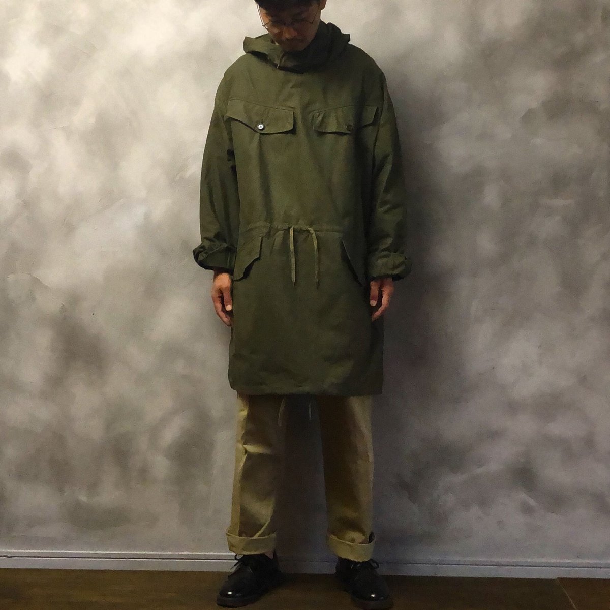 50-60s French Army Alpine Smock Dead Stock Size...