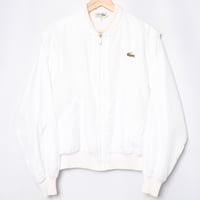 70-80s LACOSTE Blouson White（Made in France）