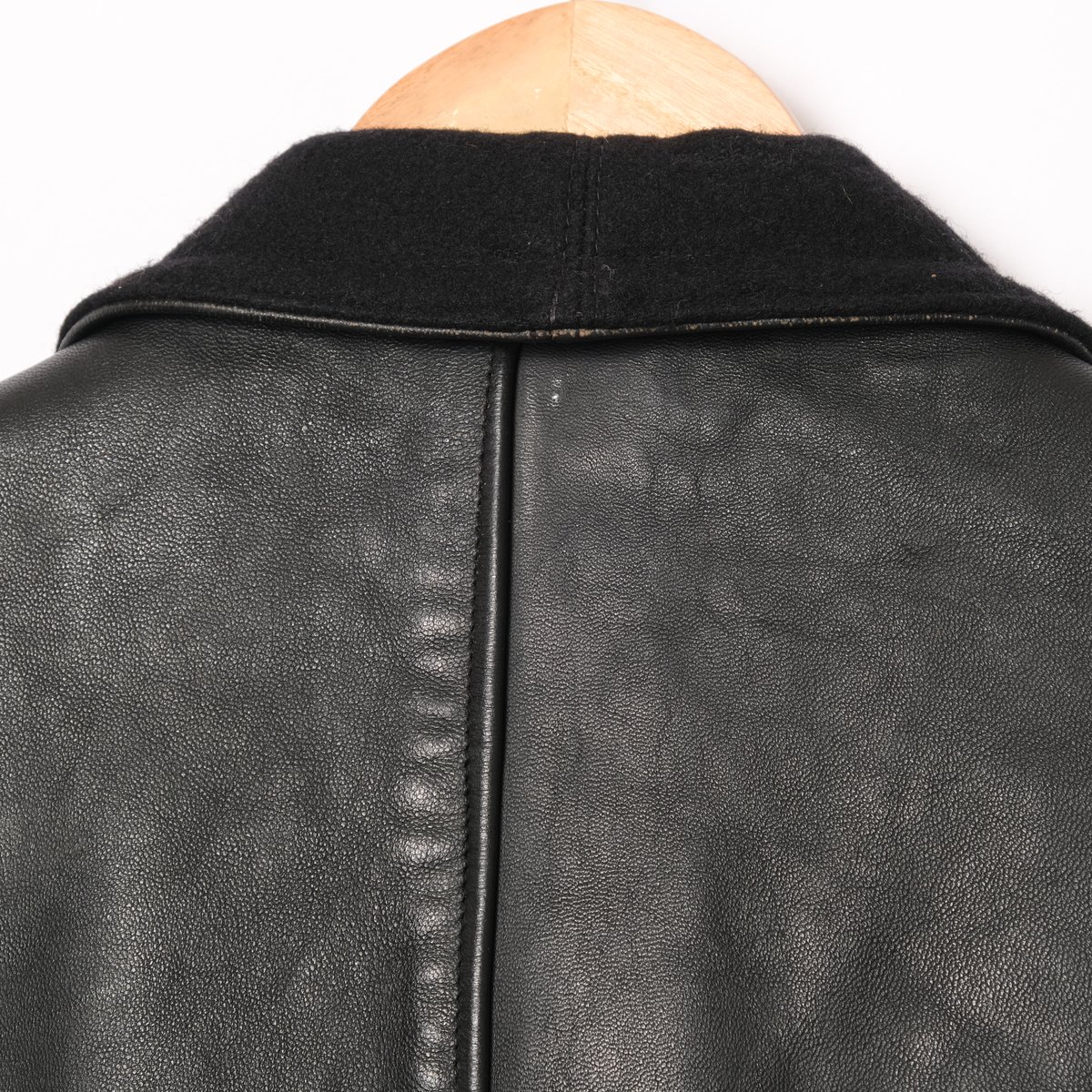80s France Vintage Leather Jacket (Corbusier Ja
