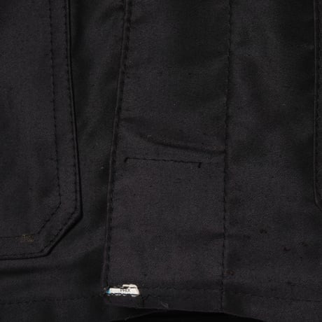 40-50s  Dumont d'Urville Black Moleskin Jacket Dead Stock
