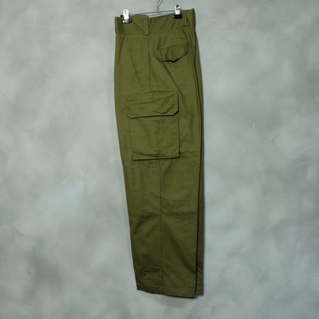 French Army M47 Trousers First  Dead stock Size 92M(35) 比翼タイプ
