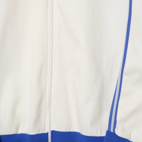 60-70s Vintage adidas Ventex Track Jacket Ivory × Blue (Made in France)