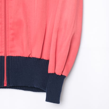70s Vintage adidas Ventex Collarless Track Jacket Red (Made in France)