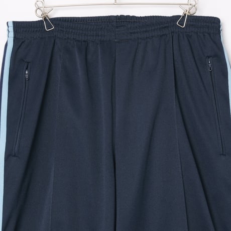 70-80s Vintage adidas Ventex Track Trousers Navy × Light Blue (Made in France)