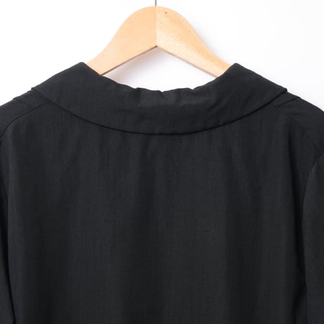 French Antique  Black Blouse  2