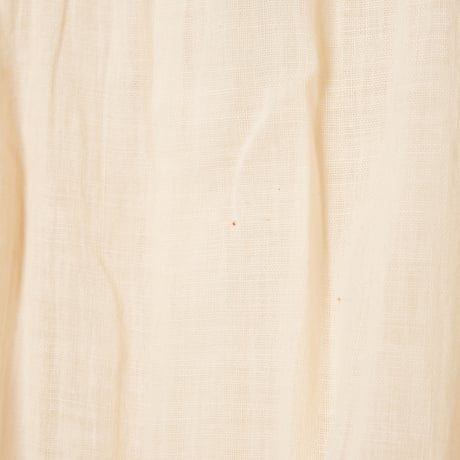 40s France Vintage Cotton  Lace Skirt（Ecru)