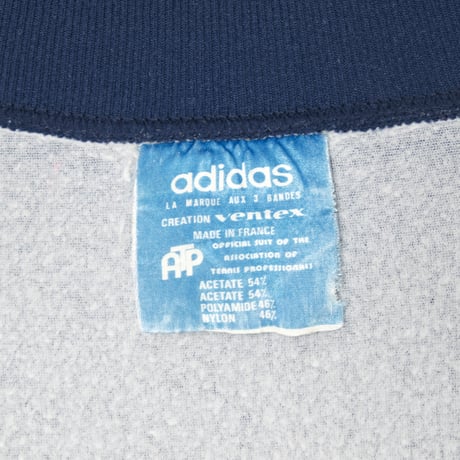70s Vintage adidas Ventex ATP Track Jacket Navy (Made in France)