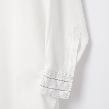 40-50s France Vintage ConChon Quinette NATTÉ Cotton Dress Shirt