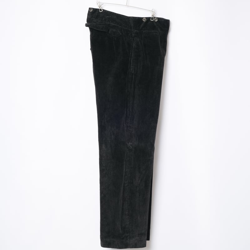 40-50s France Vintage VETVOR Black Corduroy Tro 40-50s France Vintage VETVOR Black Corduroy Tro