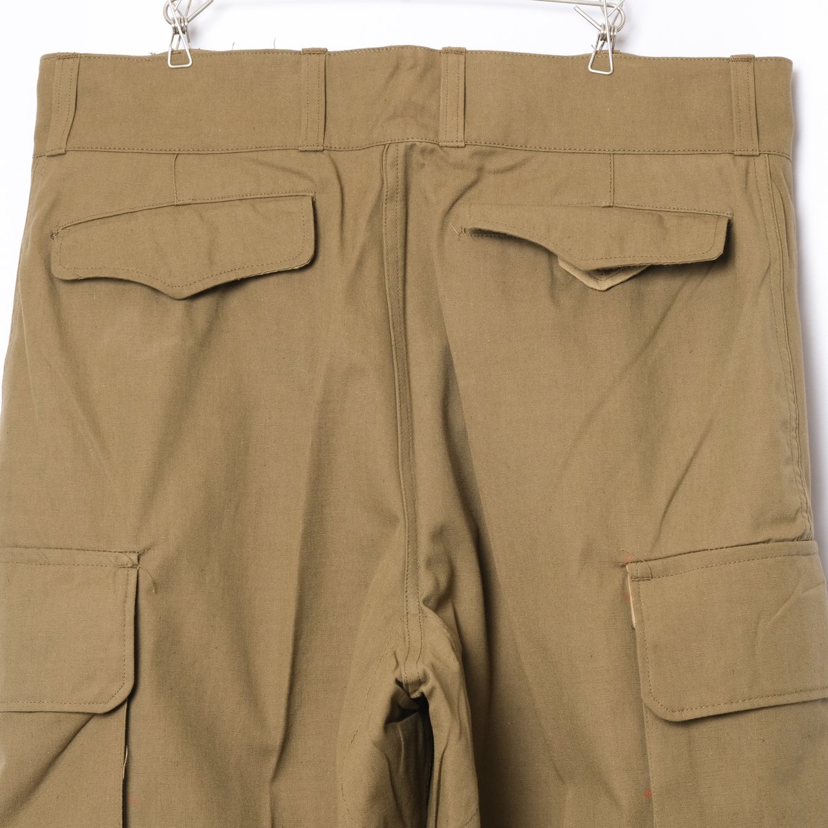 French Army M47 Trousers Early Canvas Size 35 D French Army M47 Trousers Early Canvas Size 35 D