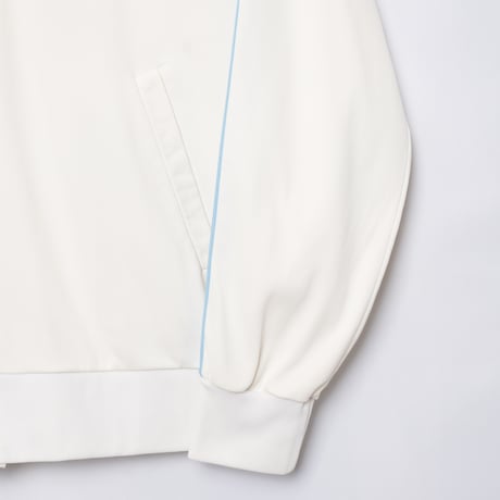 70-80s Vintage adidas Ventex ATP Track Jacket White × Light Blue (Made in France)