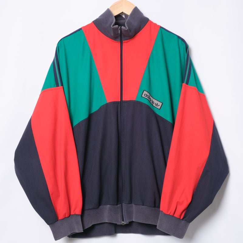80s Vintage adidas Ventex Track Jacket Navy × R