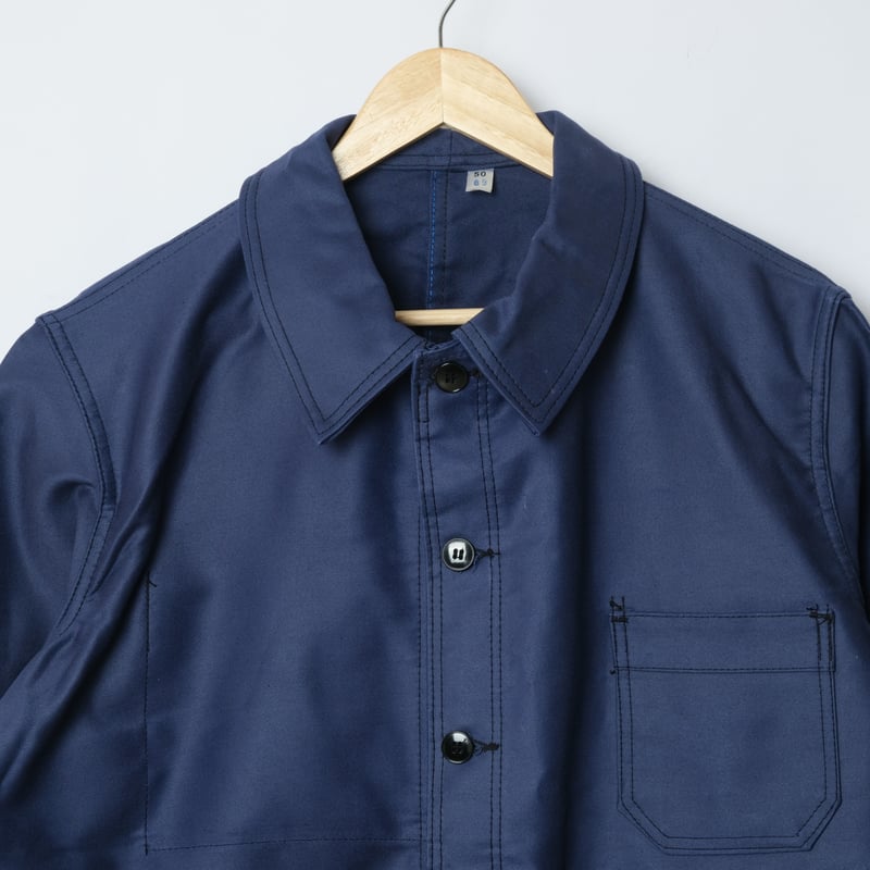 60s KONEKO Blue Moleskin Jacket Dead Stock | Ug 60s KONEKO Blue Moleskin Jacket Dead Stock | Ug