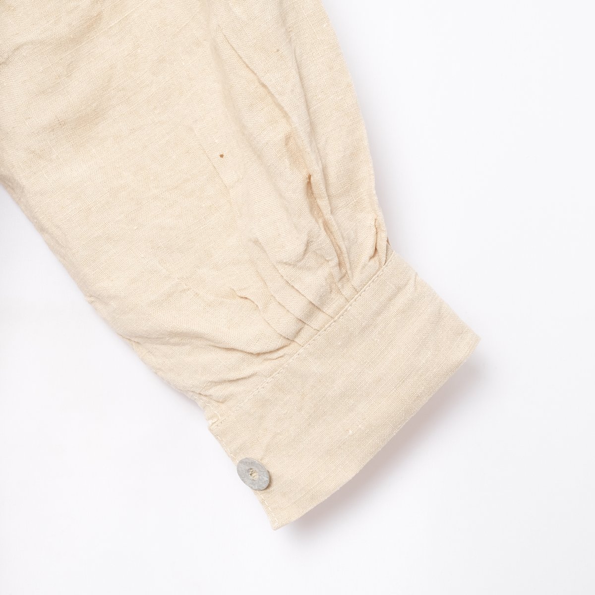 【極美品】フレンチ　ヴィンテージ　ボージョンスモック　リネン　アトリエコート early 20th c. indigo linen smock / biaude - フレンチ