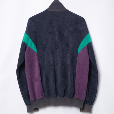 80s Vintage adidas Ventex Track Jacket Model Challenger Navy × Green