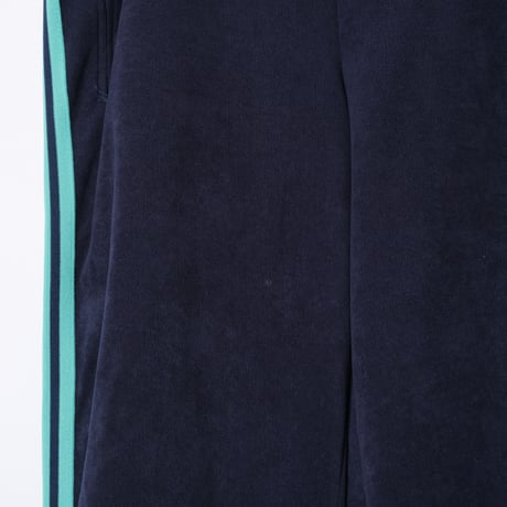 80s Vintage adidas Ventex Track Trousers Navy × Light Green
