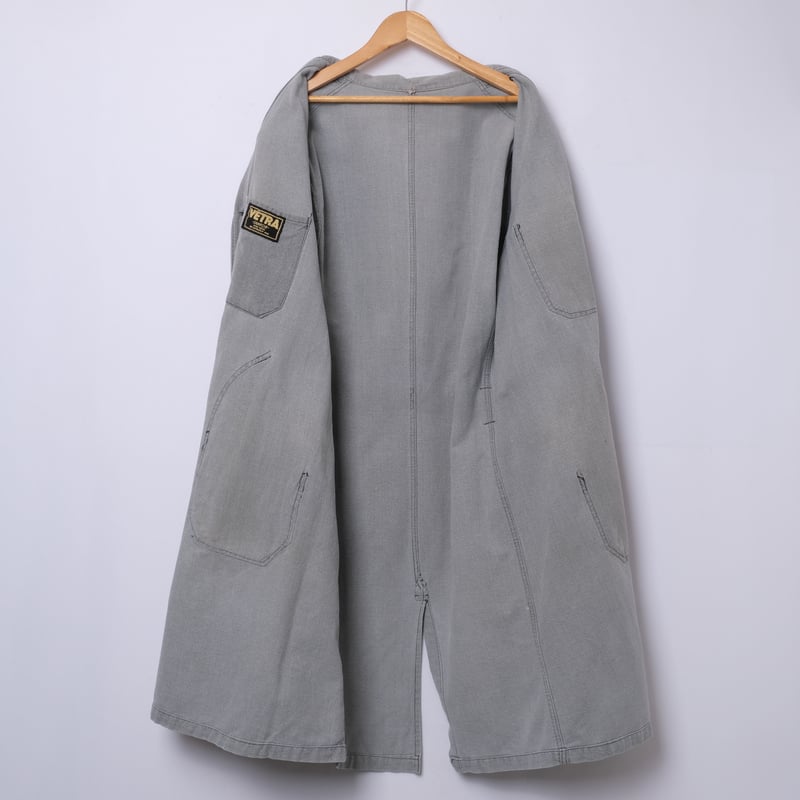 40-50s French Vintage VETRA Black Chambray Atel