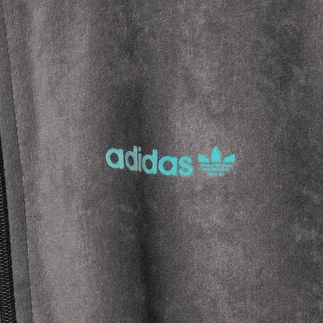 80s Vintage adidas Ventex Track Jacket Model Challenger Gray × Green × Purple (Made in France)