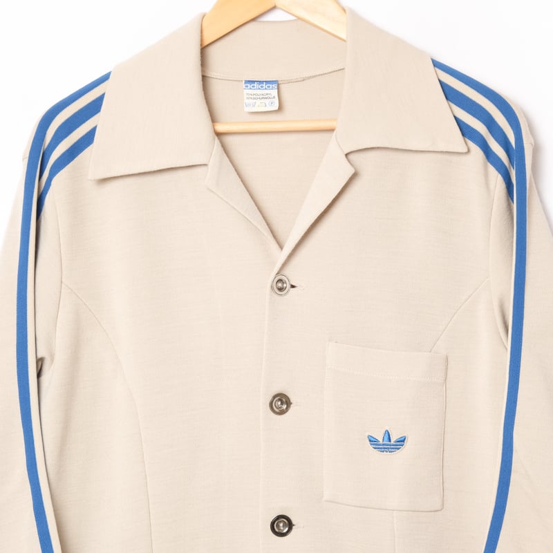 70-80s Vintage adidas Metal Button Knit Jacket 70-80s Vintage adidas Metal Button Knit Jacket