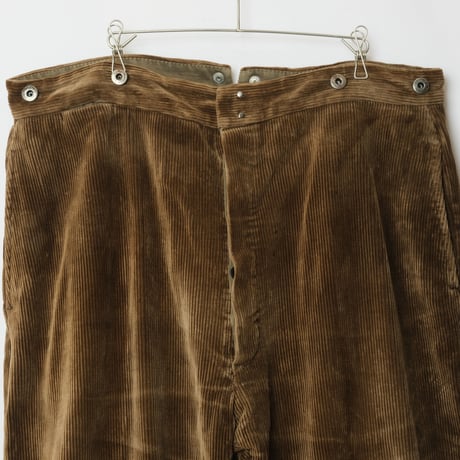 40-50s  Le Mont St Michel Corduroy Trousers