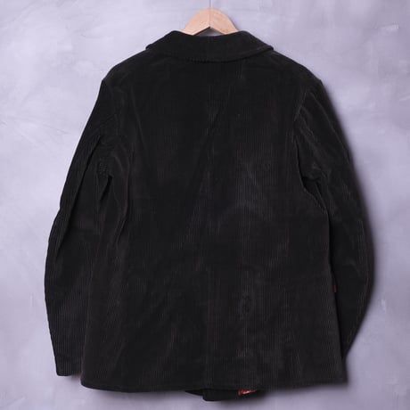 40-50s French Vintage Corduroy Hunting Jacket Dead Stock