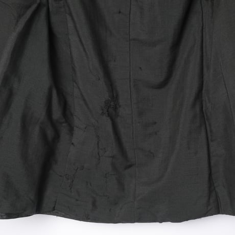 -30s France Antique Silk Wool Sack Coat