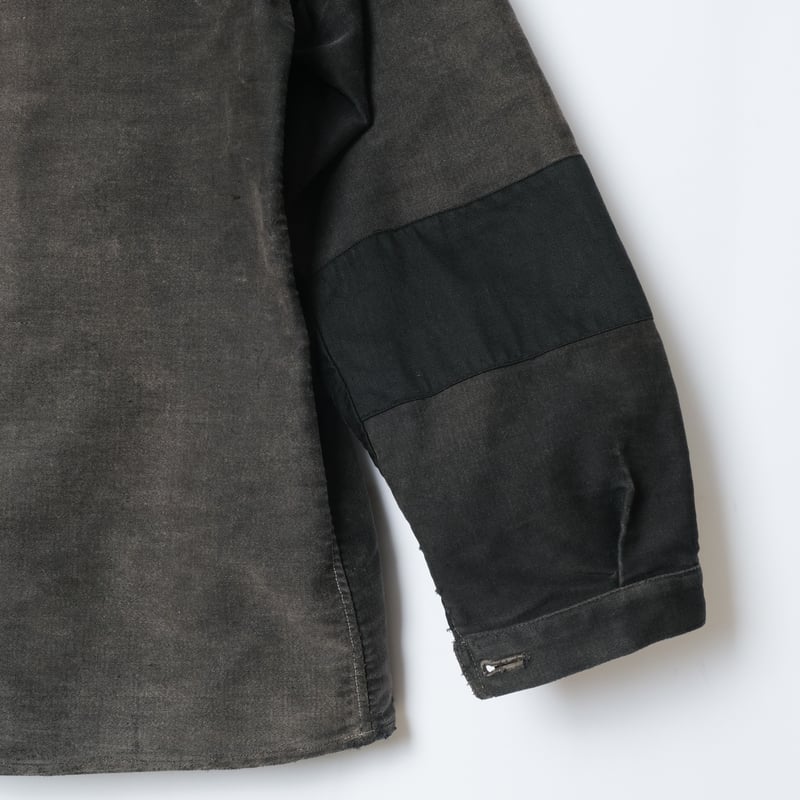 30-40s Le Mont St Michel Black Moleskin Jacket 30-40s Le Mont St Michel Black Moleskin Jacket
