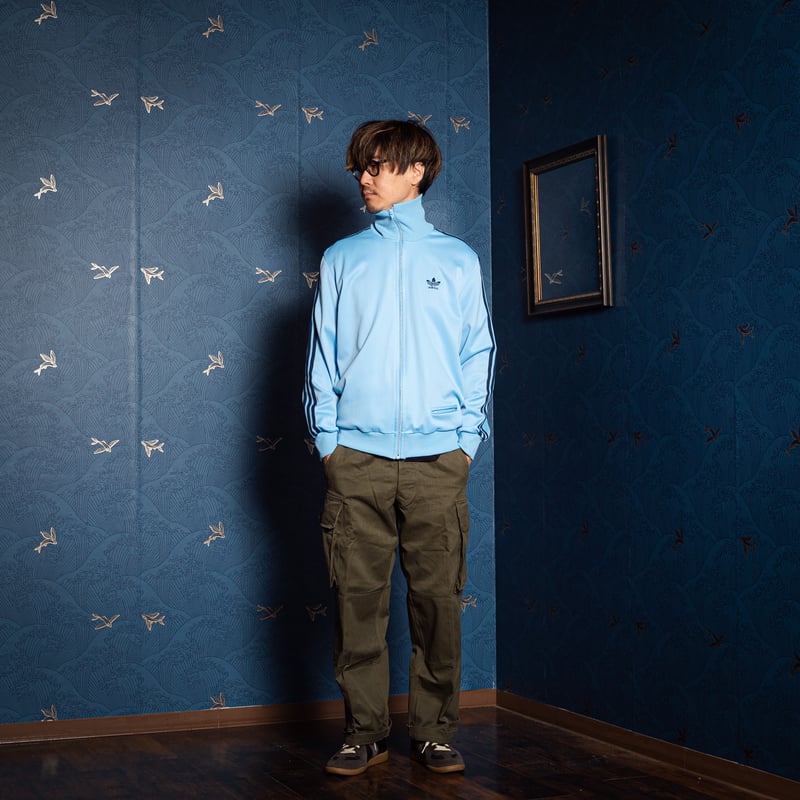 70-80s Vintage adidas Track Jacket Light Blue × 70-80s Vintage adidas Track Jacket Light Blue ×
