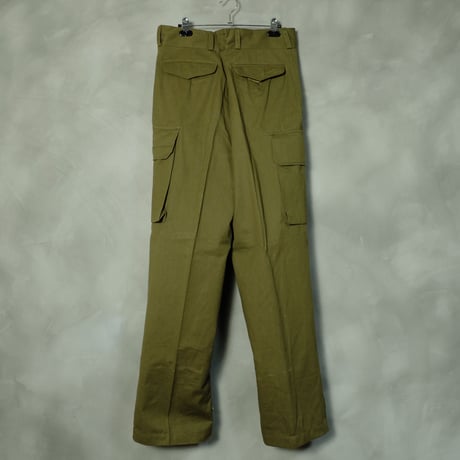 French Army M47 Trousers 移行期 Dead stock Size 43 Metal Button