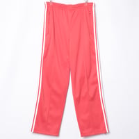70-80s Vintage adidas Ventex Track Trousers Red (Made in France)