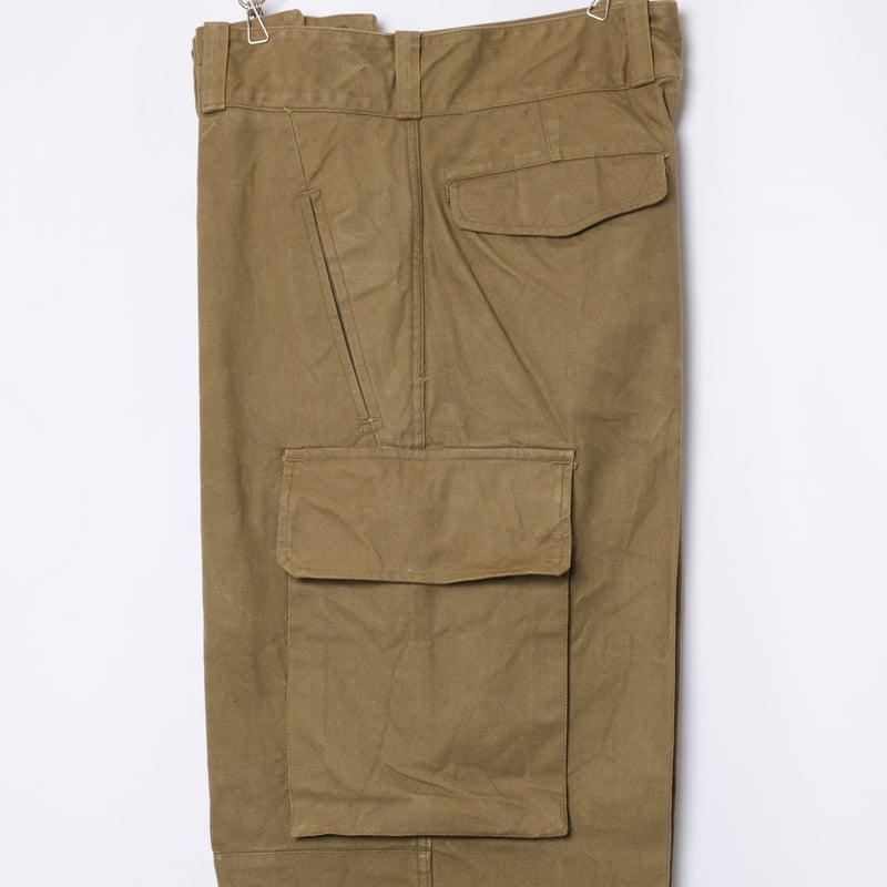 フランス軍　M47 前期　比翼タイプ　カーゴパンツ 50s vintage M-47前期 French Army フランス軍 実物 ミリタリー