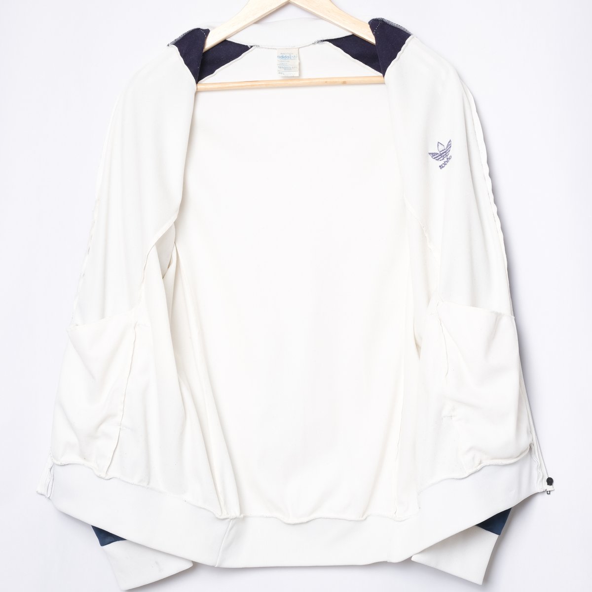 70-80s Vintage adidas ATP Track Jacket White × 70-80s Vintage adidas ATP Track Jacket White ×