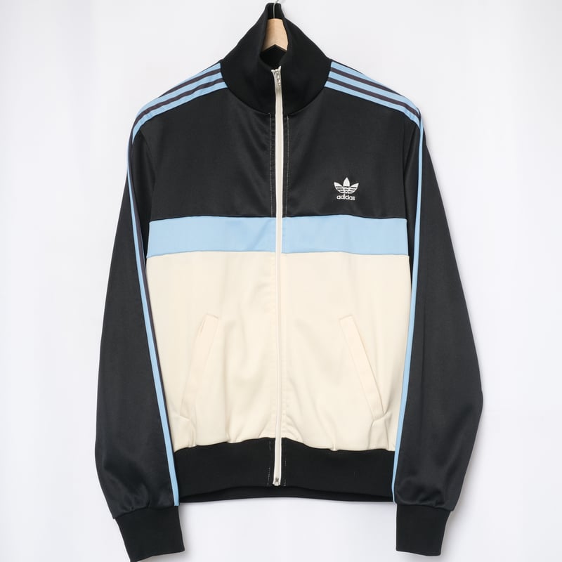 70-80s Vintage adidas VENTEX Track Jacket Ivory 70-80s Vintage adidas VENTEX Track Jacket Ivory