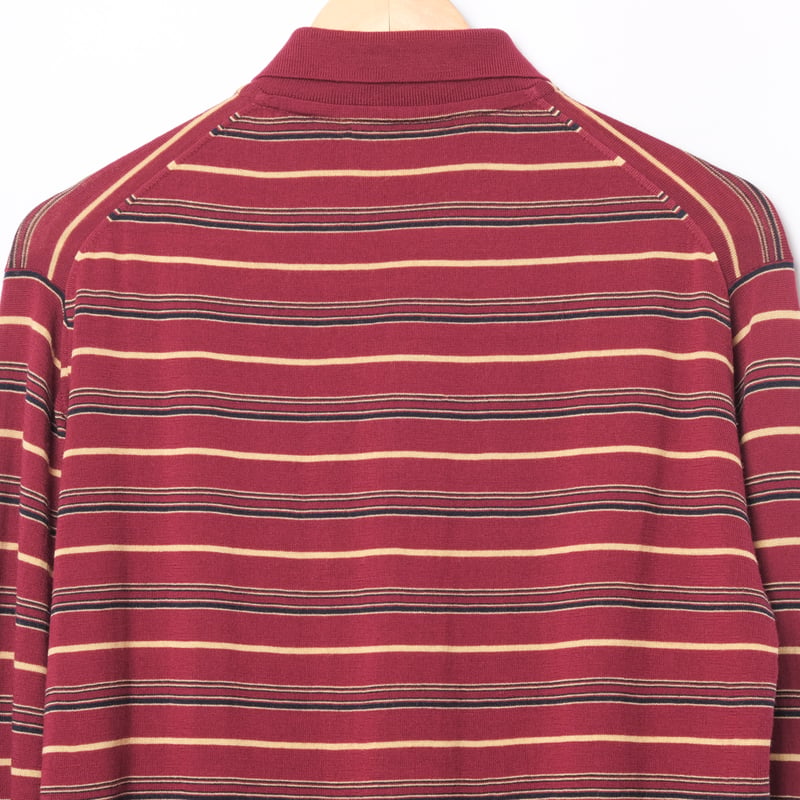 70s JOHN SMEDLEY Merino Wool Knit Polo Shirt Bu