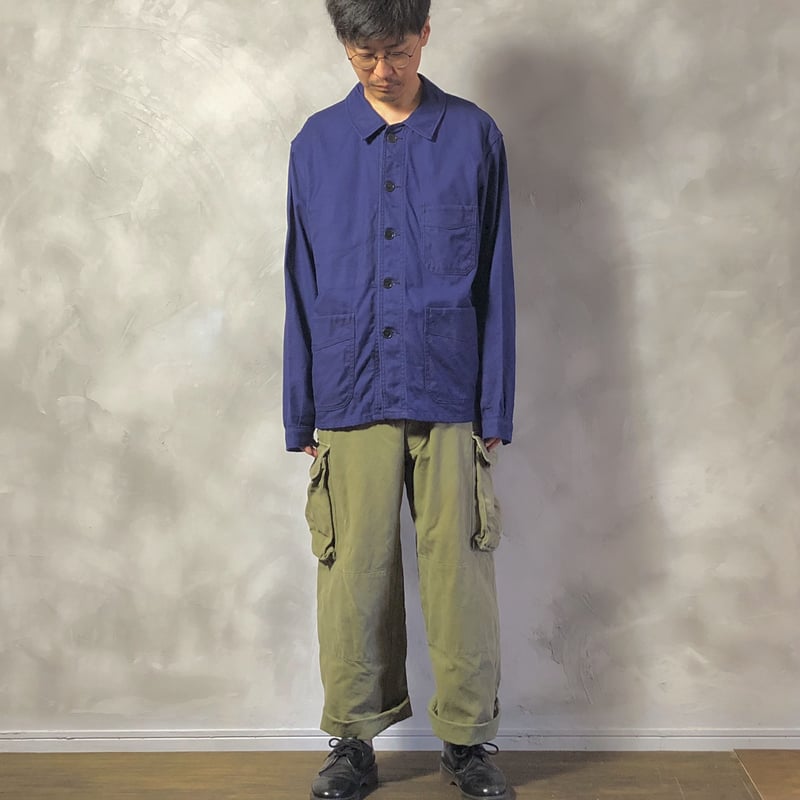 40-50s Adolphe Lafont Cotton Twill Jacket Dead