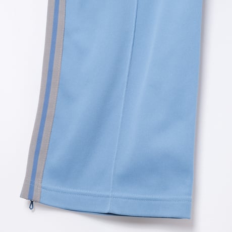 70-80s Vintage adidas Ventex Track Trousers Light Blue×Grey (Made in France)
