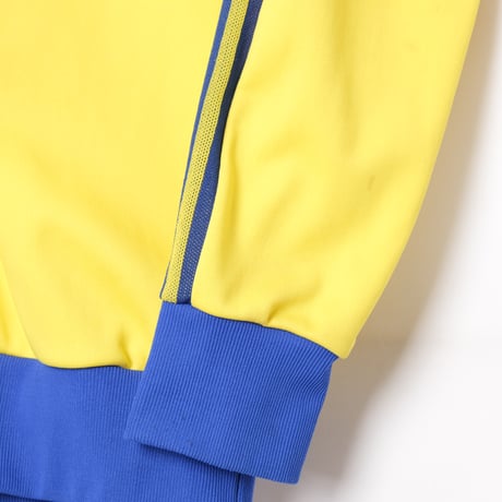 70s Vintage adidas Ventex Track Suits Yellow × Blue (Made in France) 162