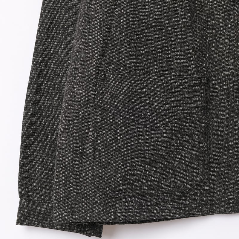 1940s SPILAG ヴィンテージ ブラックシャンブレー ジャケット 古着 40s France Vintage Black Chambray Work Jacket D