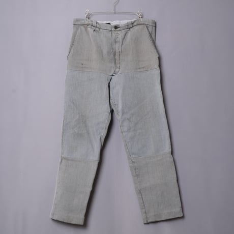 40-50s D.C.M. Vintage Cotton Pique Trousers Used