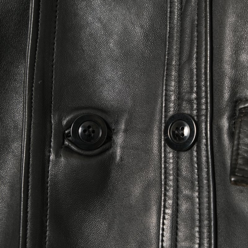 80s France Vintage Leather Jacket (Corbusier Ja